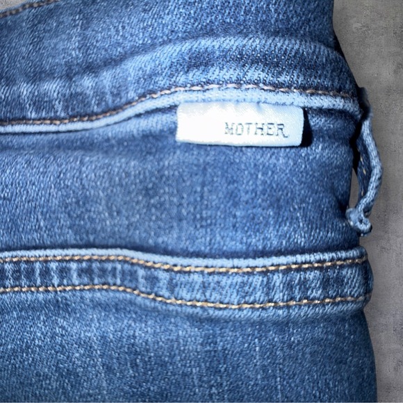 As Seen on Miranda Kerr MOTHER The Stunner Ankle Fray Jeans Women's Size 31 - Picture 8 of 16